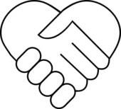 Shake hands clip art