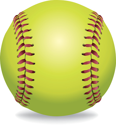 Softball Clip Art, Vector Images & Illustrations