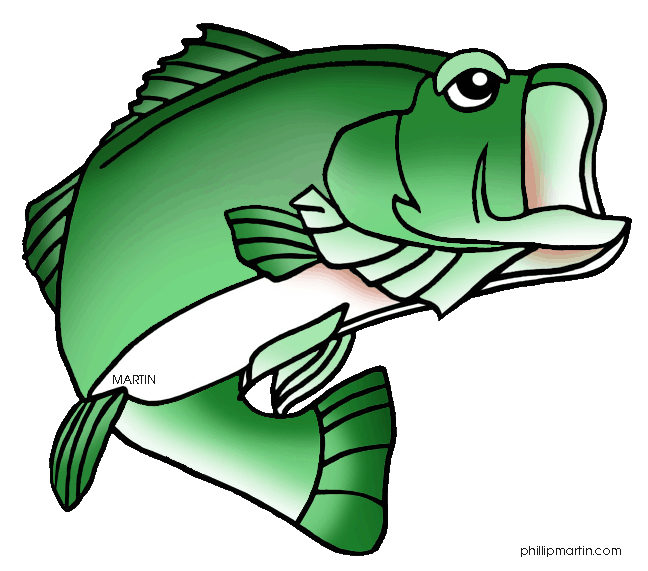 Bass fish clip art