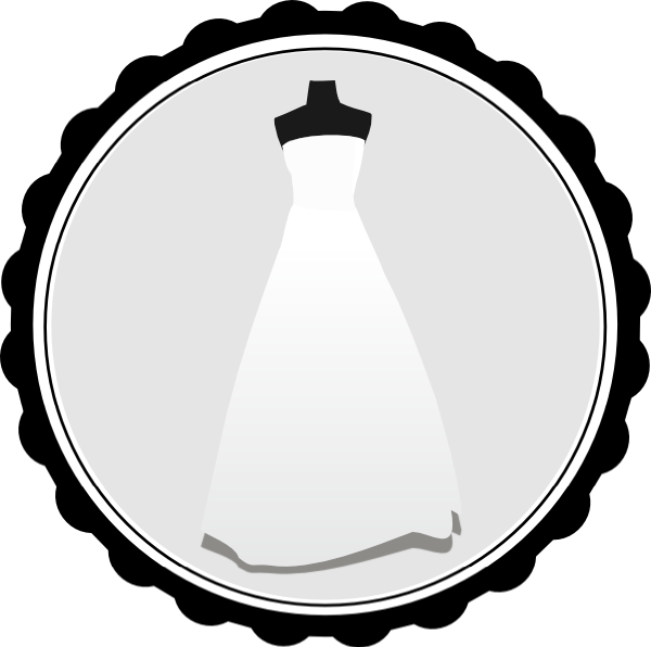 Wedding Dress Clip Art - vector clip art online ...