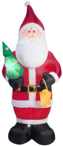 9.5ft Projection Kaleidoscope Old World Santa Yard Inflatable ...