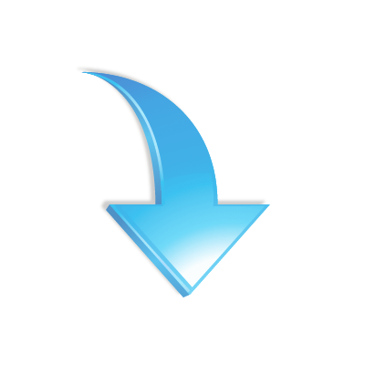 Downward Blue Arrow - ClipArt Best