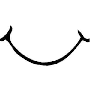 Cartoon smile clipart