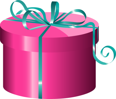 Free gift box clipart