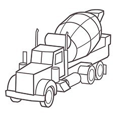 Top 25 Free Printable Truck Coloring Pages Online