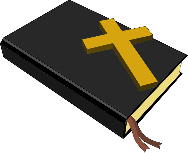 Christian cross and bible clipart - Clipartix