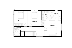 Floor Plan Second Floor Zoom - Free Clipart Images