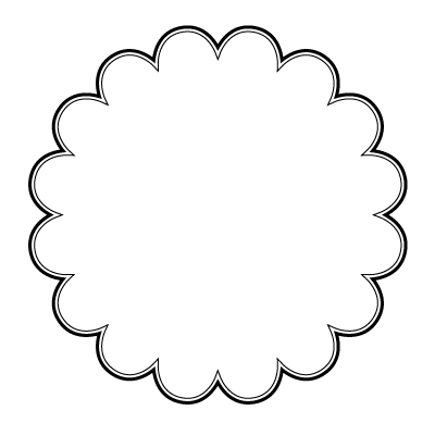 How to create objects with scalloped edges in Adobe InDesign ...