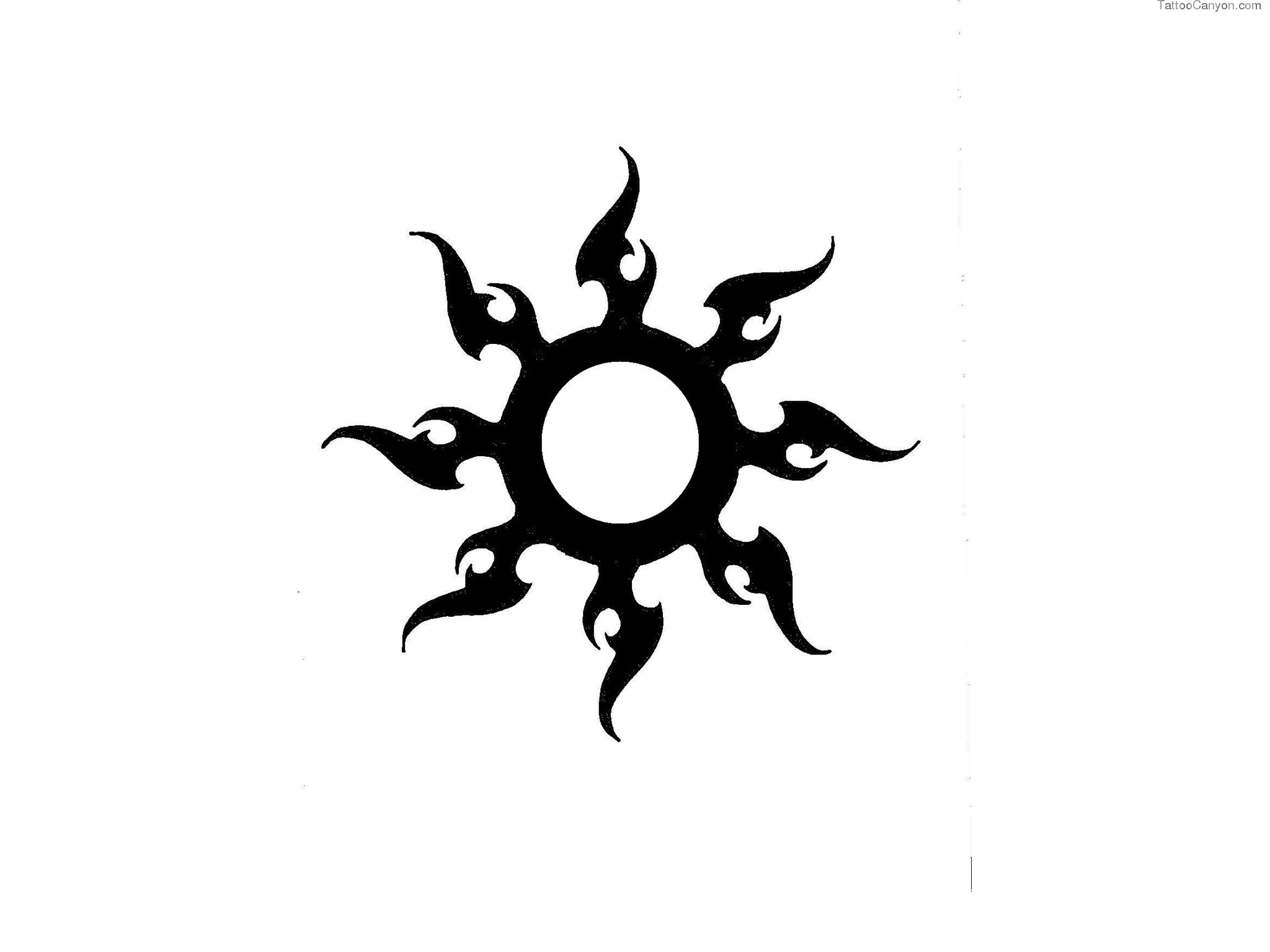 Tribal clipart black and white