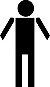 Clipart Man Restroom
