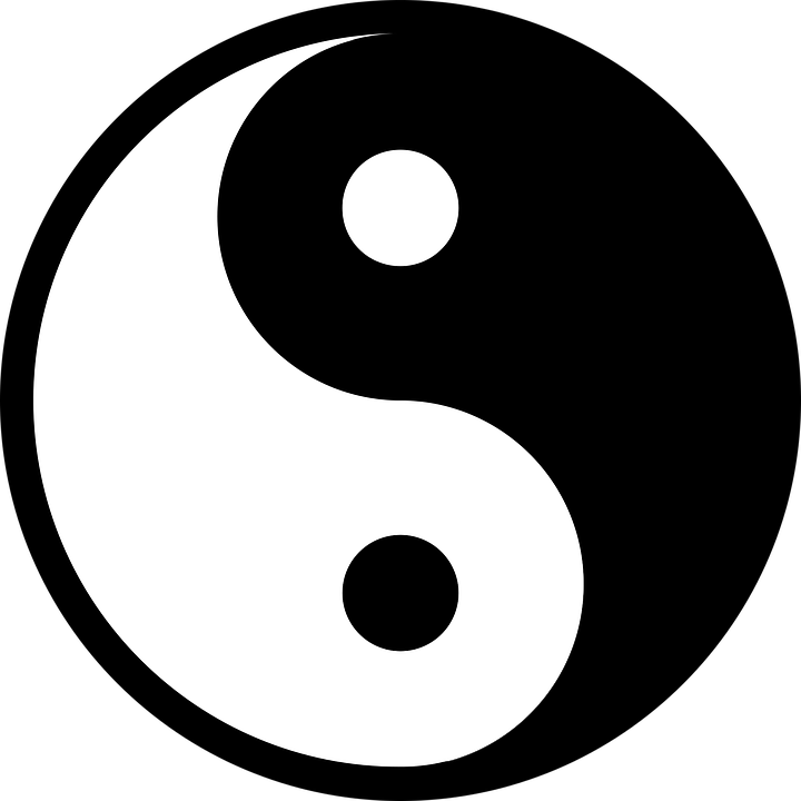 Free photo Symbol Yin Yang Chinese Good Bad Yang Yin - Max Pixel