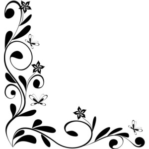 Border corner clipart