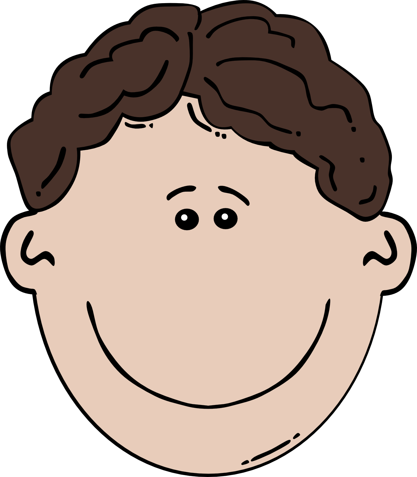 Cartoon Face | Free Download Clip Art | Free Clip Art | on Clipart ...