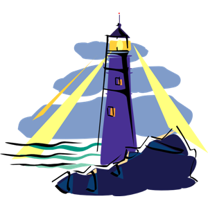 Lighthouse clip art aquatic clipart lighthouses image 0 clipartix ...