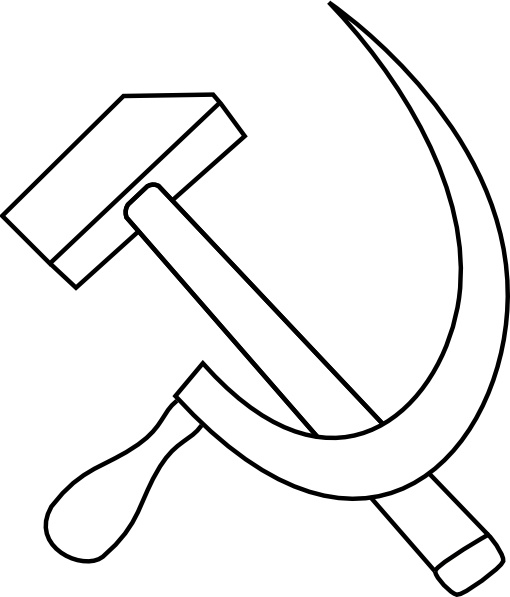 Sickle Hammer clip art Free vector in Open office drawing svg ...