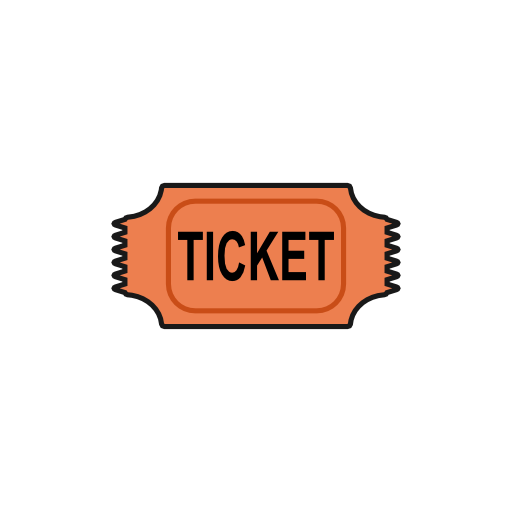 Movie,cinema,ticket Icon Free of The Movies