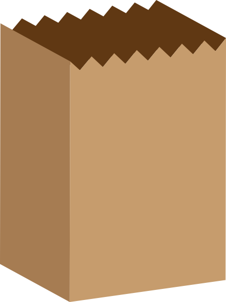 Brown Bag Clipart