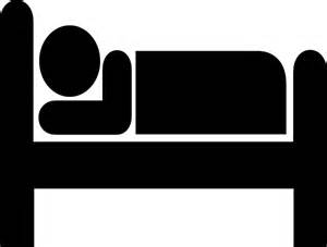 Sleeping In Bed Clip Art Black And White - Stephsweeney