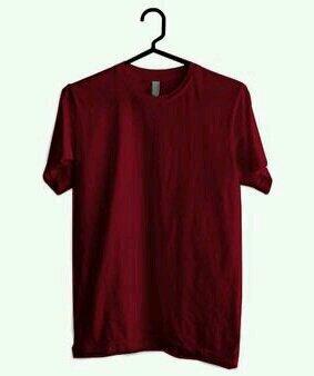 KAOS POLOS EXCLUSIVE on Twitter: "Ready kaos O-neck merah marun ...