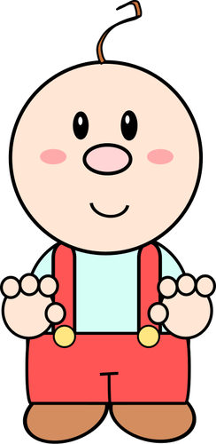 Kartun bayi | Domain publik vektor
