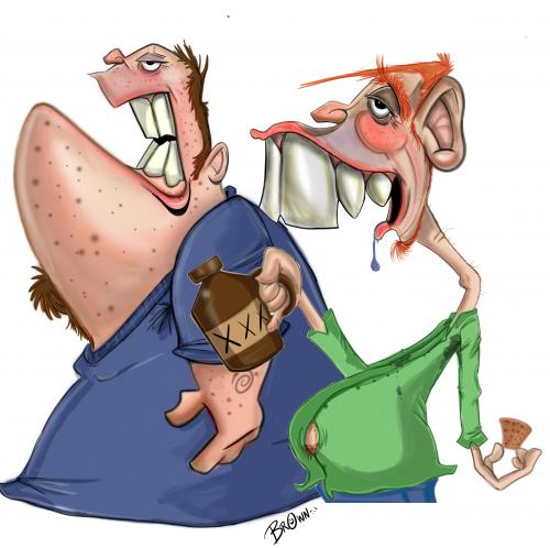 Ugly Girl Cartoon