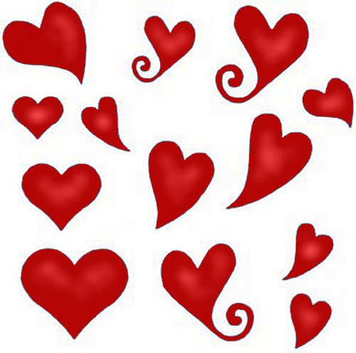 Hearts Stencil - ClipArt Best