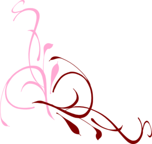 Pink Flower Design Border - ClipArt Best