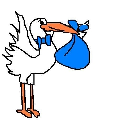 Baby Shower Stork Clipart - ClipArt Best
