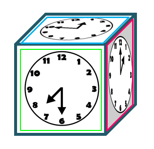 Nyla&#39;s Crafty Teaching: Telling Time with Rolling Cubes