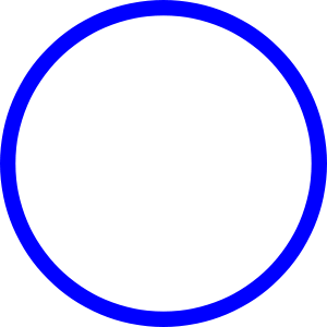 Blue circle Vector Clipart, vector clip art online, royalty free ...