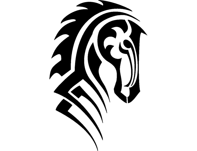 Horse Head Tattoo Designs - ClipArt Best