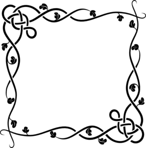 Vine Border Polo2 clip art - vector clip art online, royalty free ...