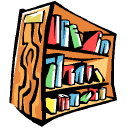 Bookcase Clipart