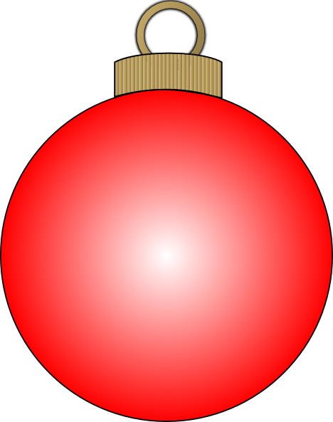 Christmas Ball clip art - vector clip art online, royalty free ...