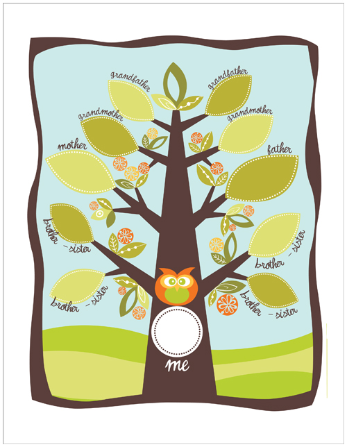 Family Tree Template: My Family Tree