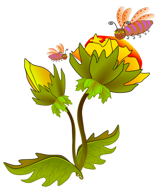 Clipart - Bee