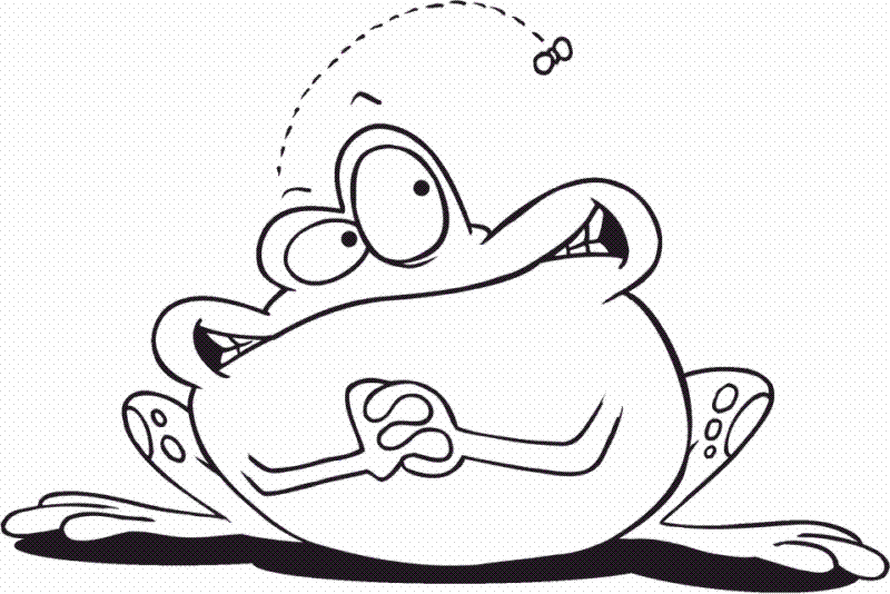 Cute Frog Coloring Books For Drawing | Hagio Graphic