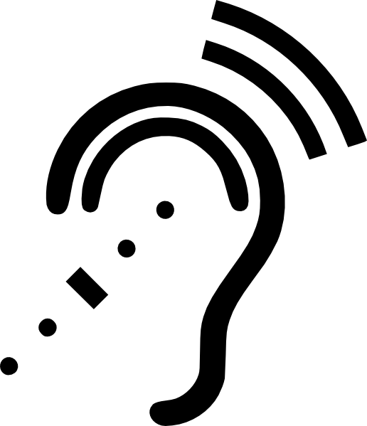 Infra-red Here Symbol (black On Transparent) clip art Free Vector ...