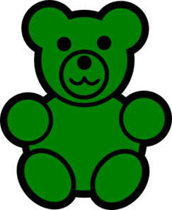 Green Gummy Bear Dancing