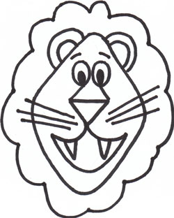 Drawing Cartoon Animals- Lion