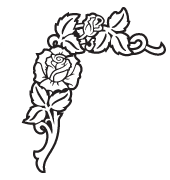 Headstone Clip Art Examples of roses | Memorial Clip Art