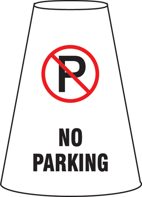 No Parking on Sidewalk Signs