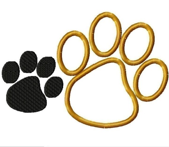 Dog Cat Lion Wildcat Paw Print Machine by FrouFrouByHeatherSue