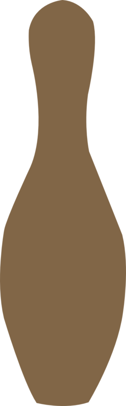 Bowling Pin Brown Clipart Royalty Free Public Domain ...