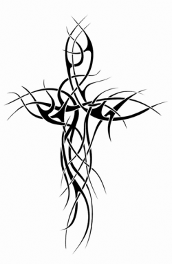 Unique Tribal Crosses Tattoos | Cool Tribal Tattoo
