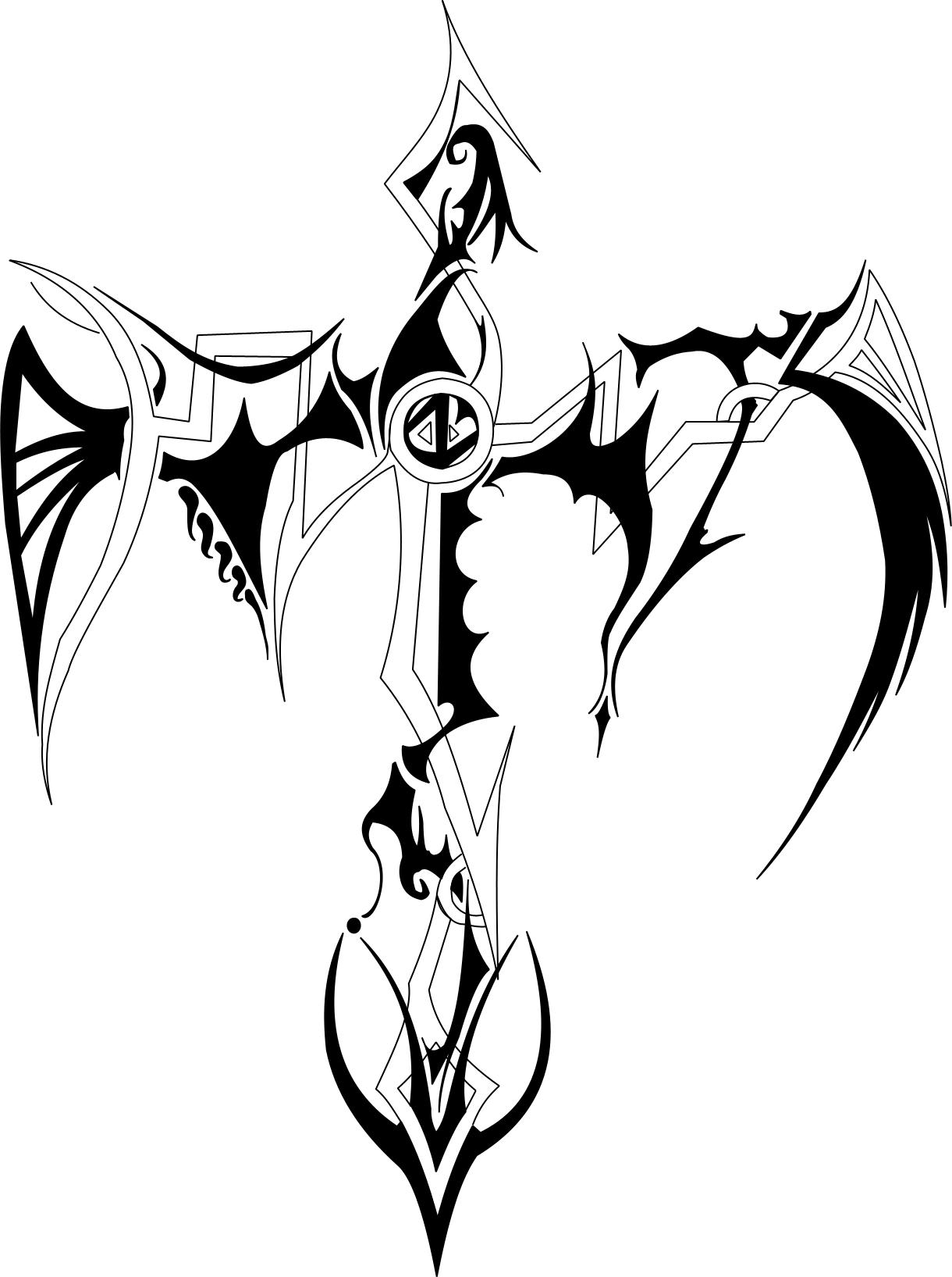 Pictures Of Tribal Crosses