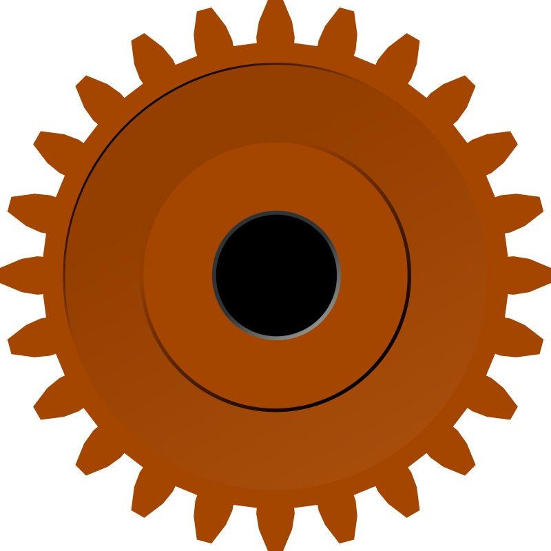 Clipart - steam gear