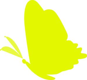 Green.butterfly Clip Art - vector clip art online ...