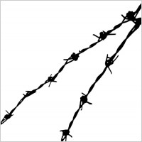 Barbed wire vector ai format Free vector for free download (about ...