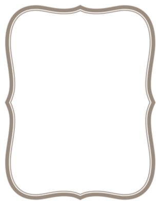 Avery MSHO Dry Erase Decal, Flourish Design, Grey Border ...